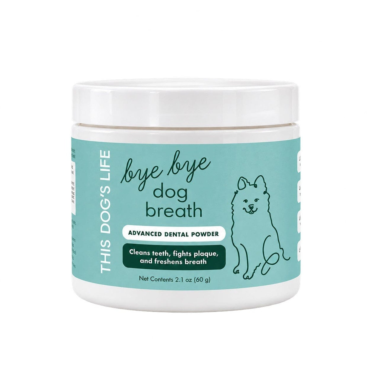 Advanced Bye Bye Dog Breath® Dental Powder (60 g / 2.1 oz)