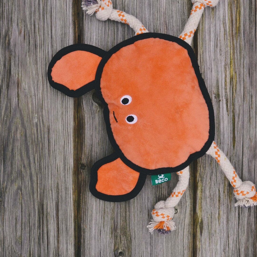 Large Eco-Friendly Crabby Squeaky Toy