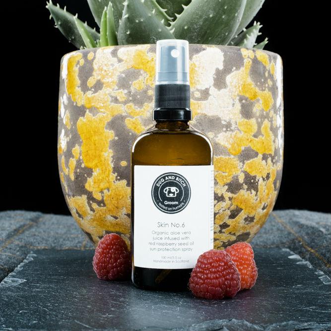 Organic Dog Sun Protectant Spray with Red Raspberry Seed Oil - This Dog's Life