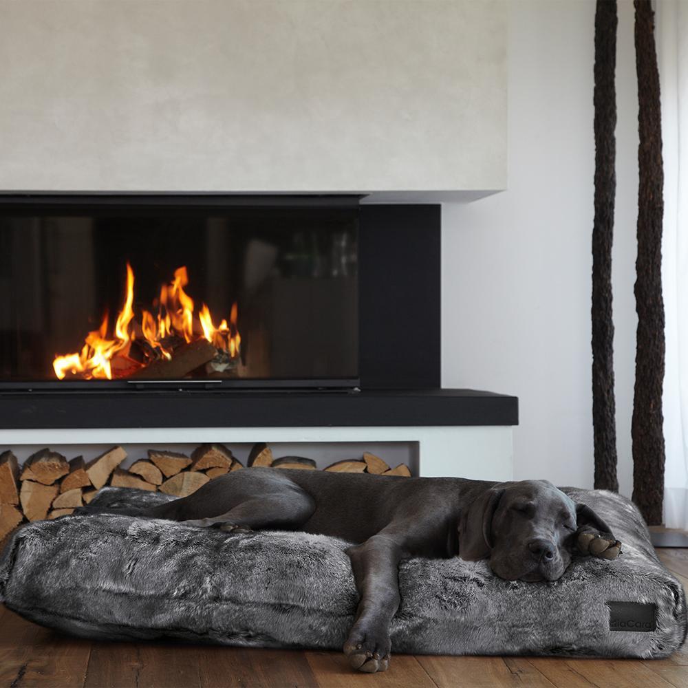 Soft Luxurious Faux Fur Dog Bed - This Dog's Life
