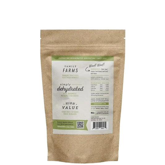 Small Batch Pasture-Raised Beef Strips Dog Treats