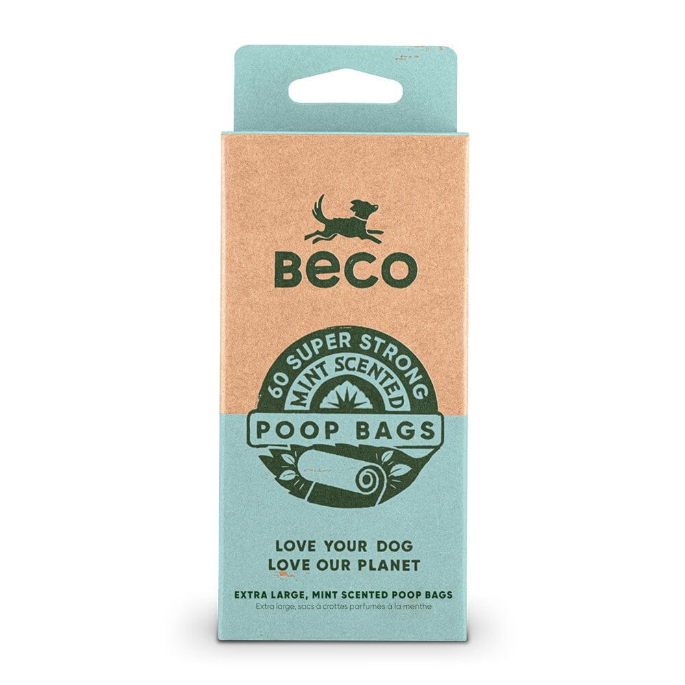 Sturdy Dog Poop Bags Made of Post-Consumer Recycled Material