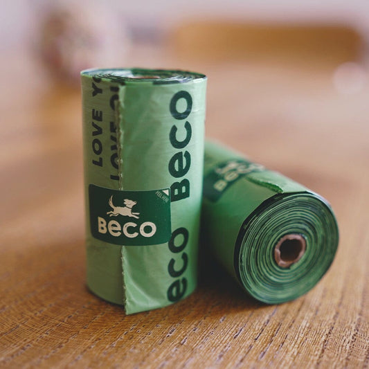 Scented Dog Poop Bags Made of Post-Consumer Recycled Material