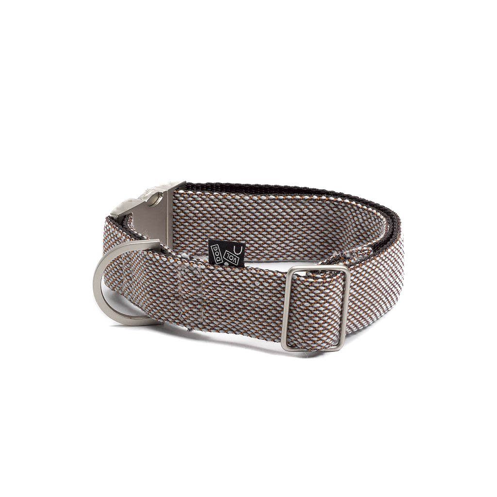 Adjustable Dog Collar in Scarlet Red Weave - This Dog's Life