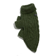 Wool Dog Sweater in Pine Green - This Dog's Life