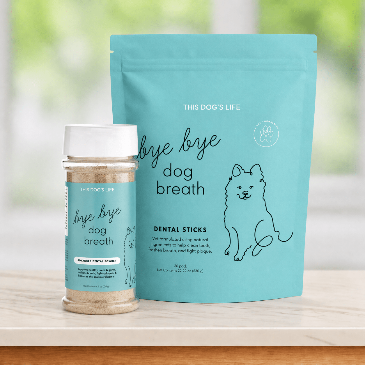 Bye Bye Dog Breath® Dental Kit