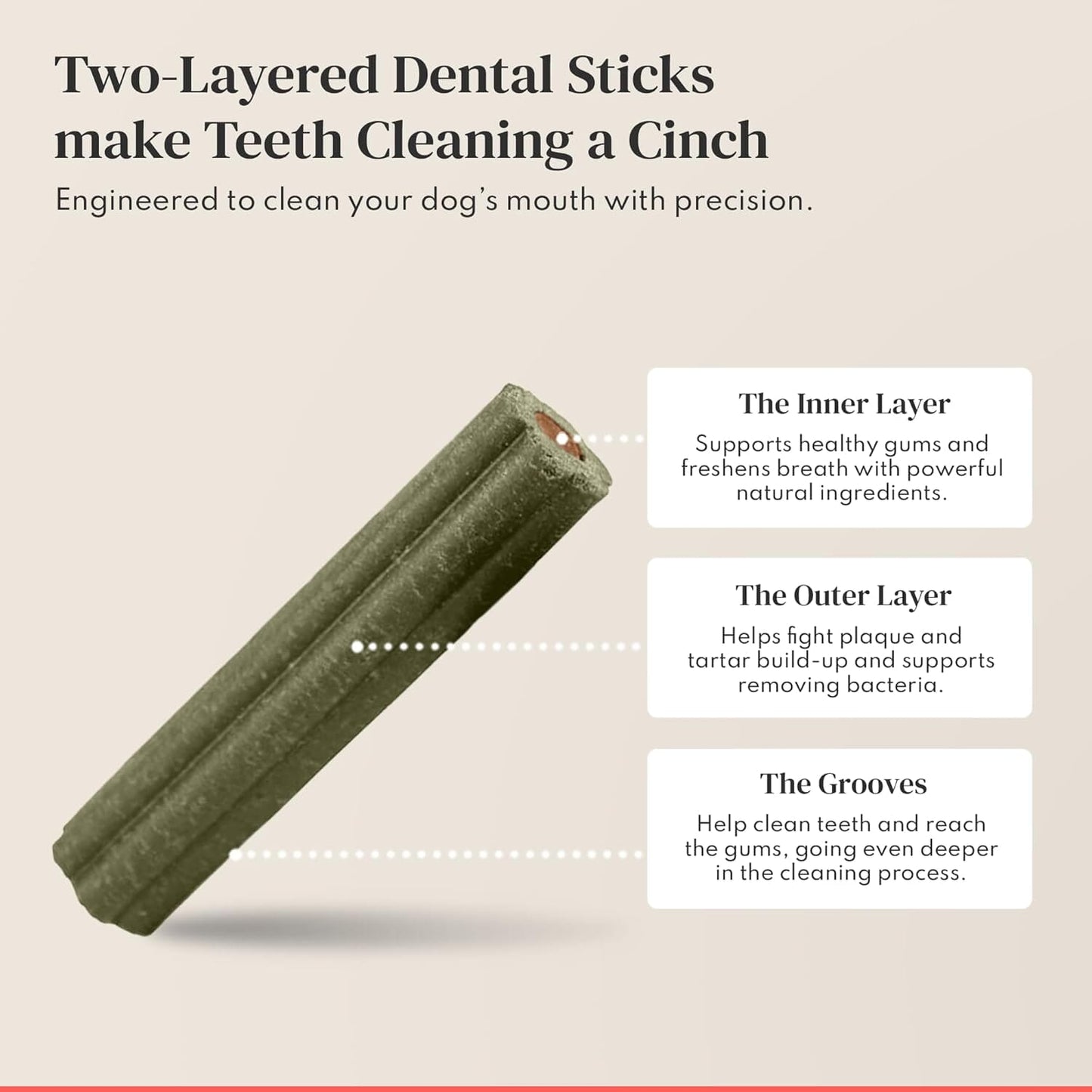 Bye Bye Dog Breath® Dental Sticks