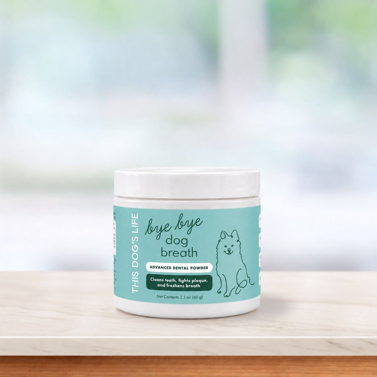 Advanced Bye Bye Dog Breath® Dental Powder (60 g / 2.1 oz)