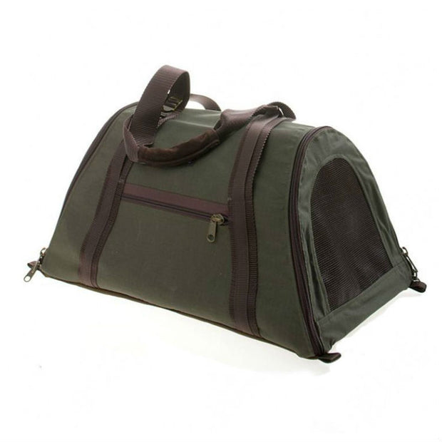 Airline-Approved Dome-Shaped Dog Carrier in Camo - This Dog's Life