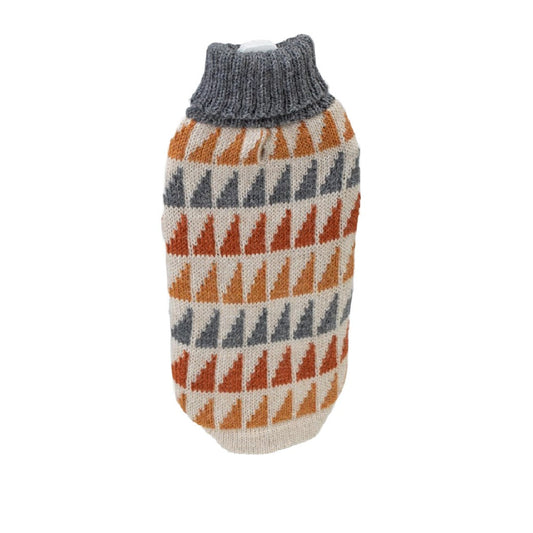 Little Triangle Alpaca Wool Dog Sweater