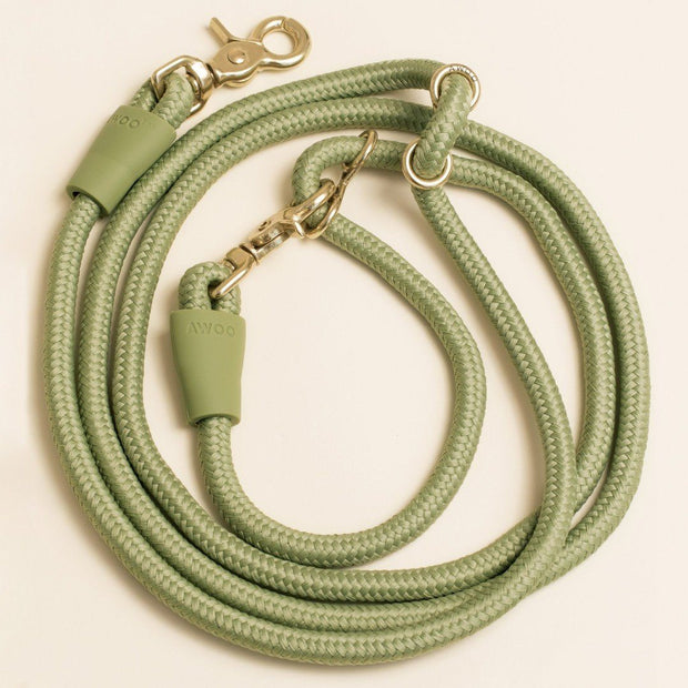 Eco-Friendly Infinity Leash in Spicy Red