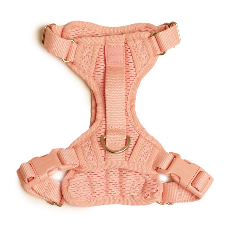 Multi-Clip Eco-Friendly Huggie Harness in Peachy Pink