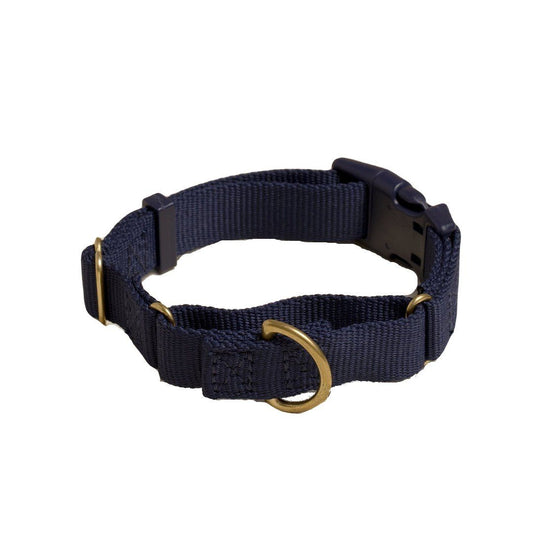 Martingale Eco-Friendly Collar in Navy Blue