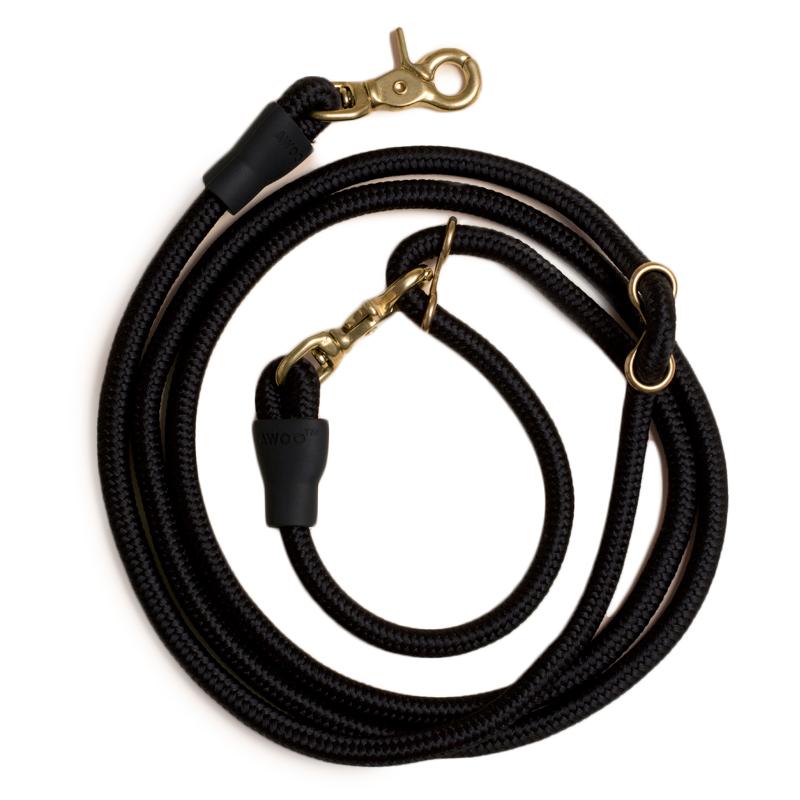 Eco-Friendly Infinity Leash in Black