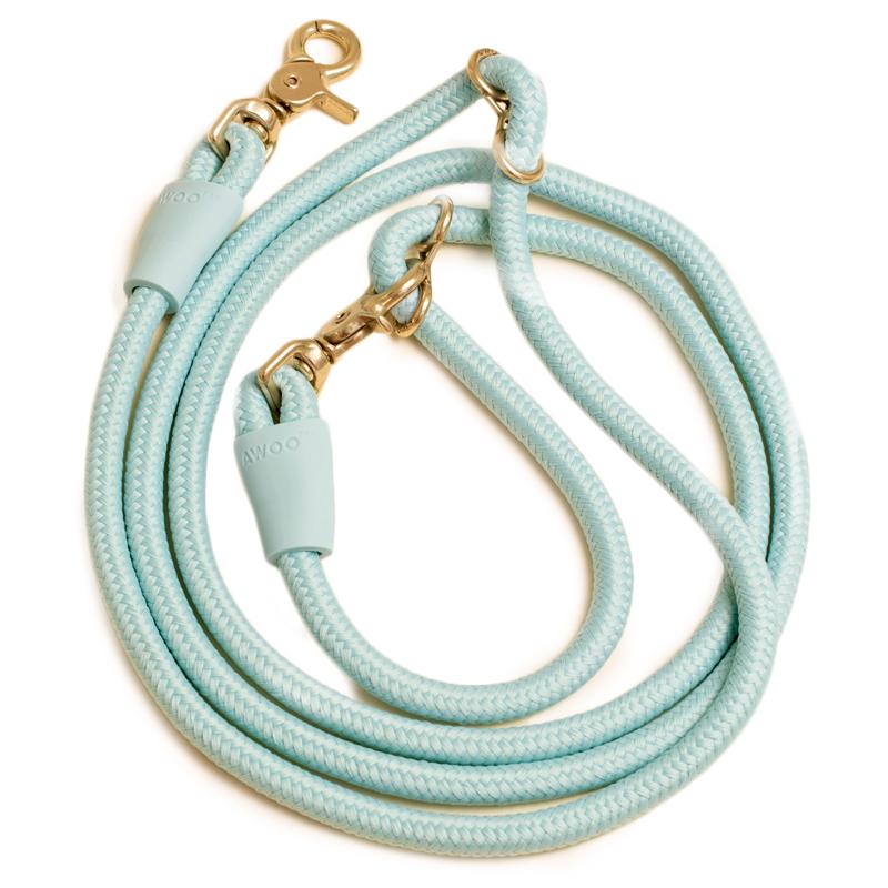 Eco-Friendly Infinity Leash in Sky Blue