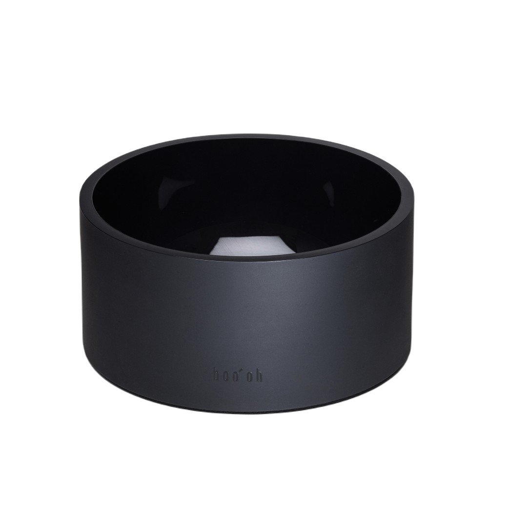Classic Essential Dog Bowl Deep Charcoal Gray