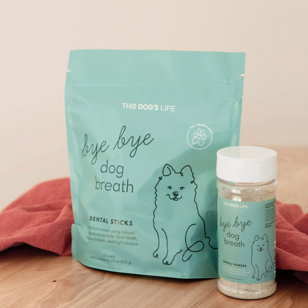 10% Off Your First Order Bye Bye Dog Breath Dental Kit