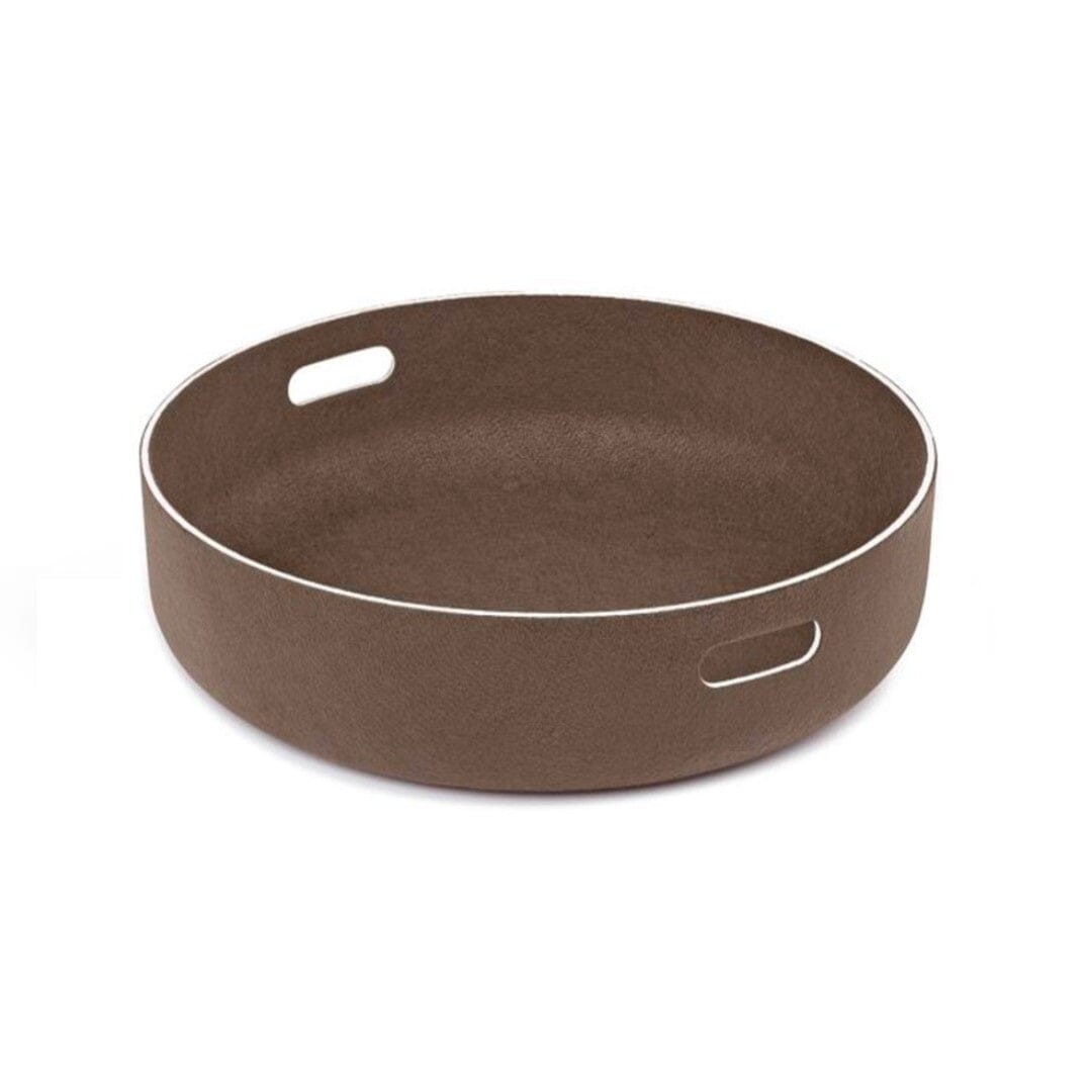 Cesto Dog Toy Basket in Nougat