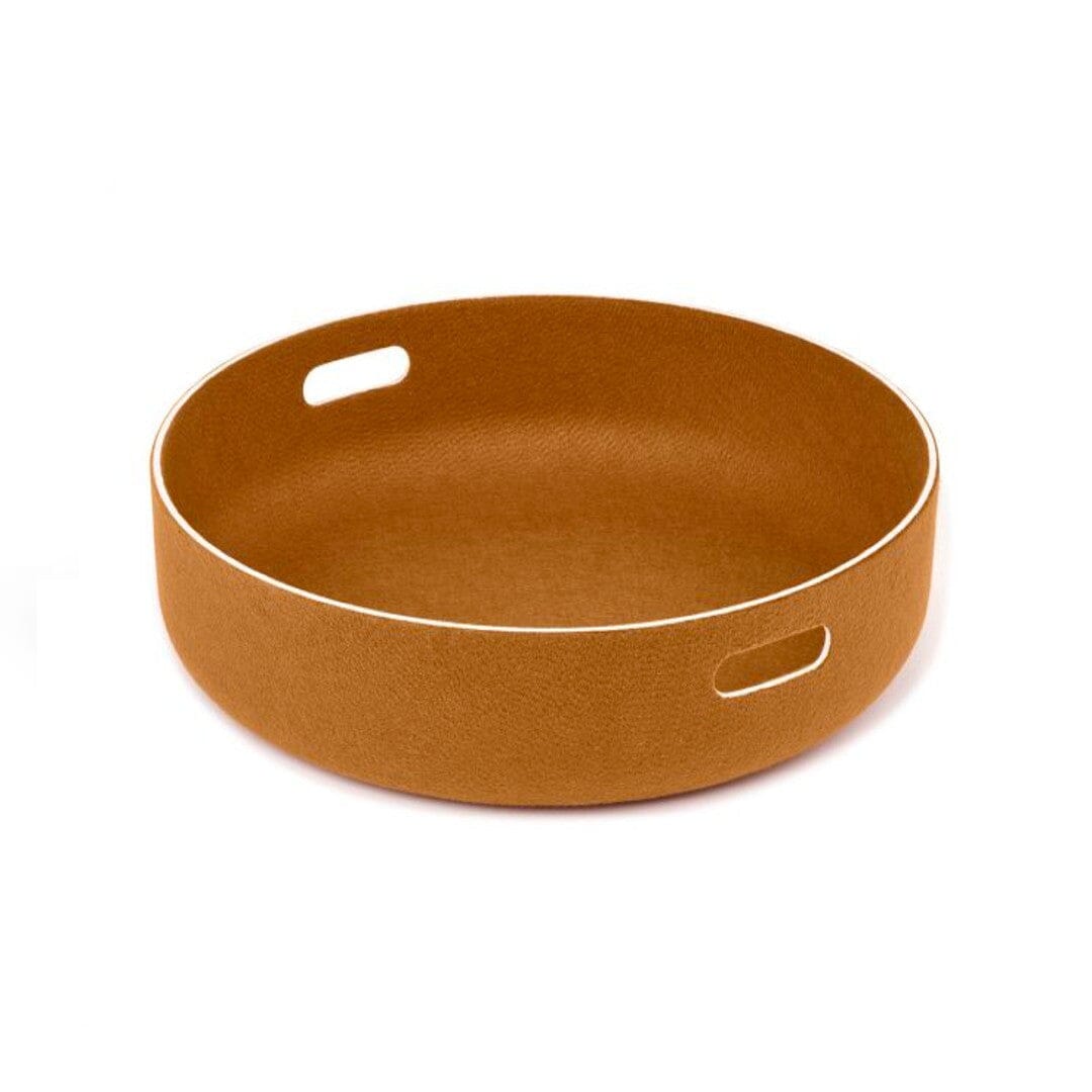 Cesto Dog Toy Basket in Nougat