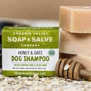 Honey and Oats Dog Shampoo Bar for Itchy Skin