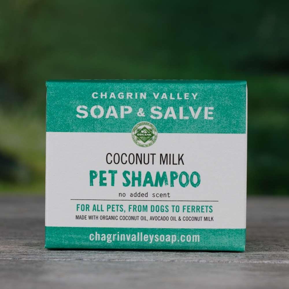 Unscented Creamy Coconut Milk Dog Shampoo Bar