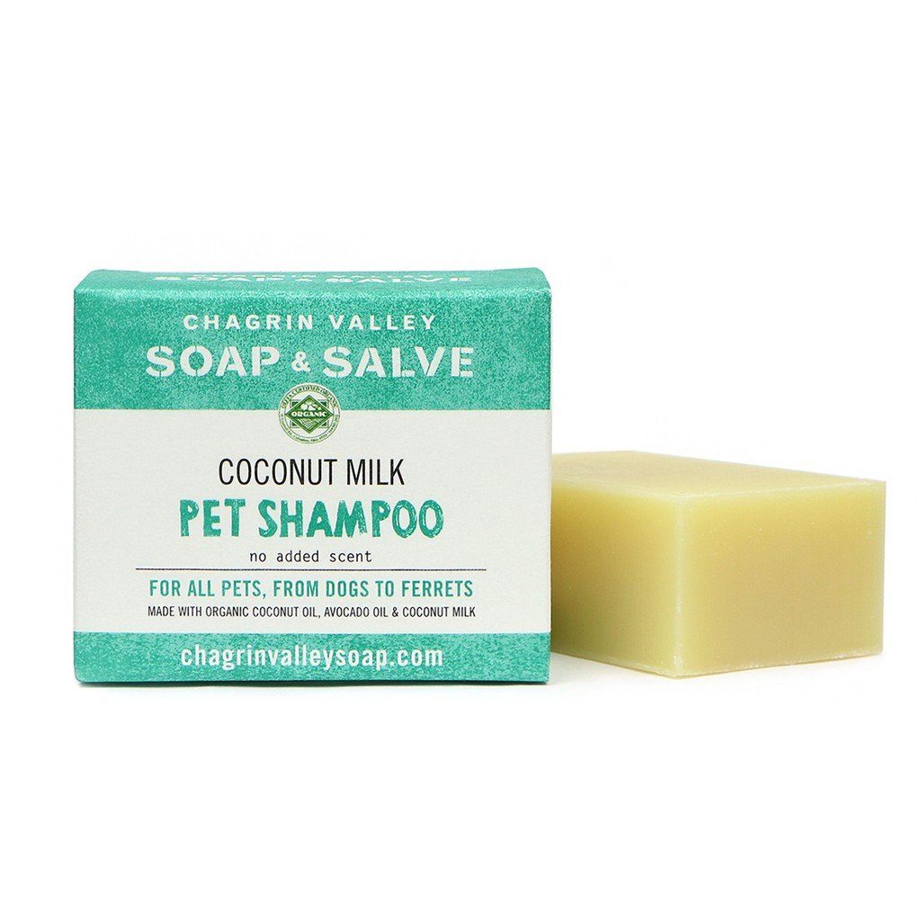 Unscented Creamy Coconut Milk Dog Shampoo Bar