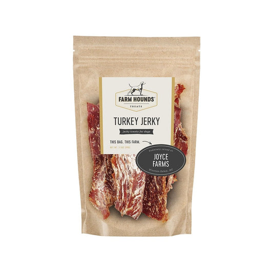 Small Batch Pasture-Raised Turkey Jerky Dog Treats