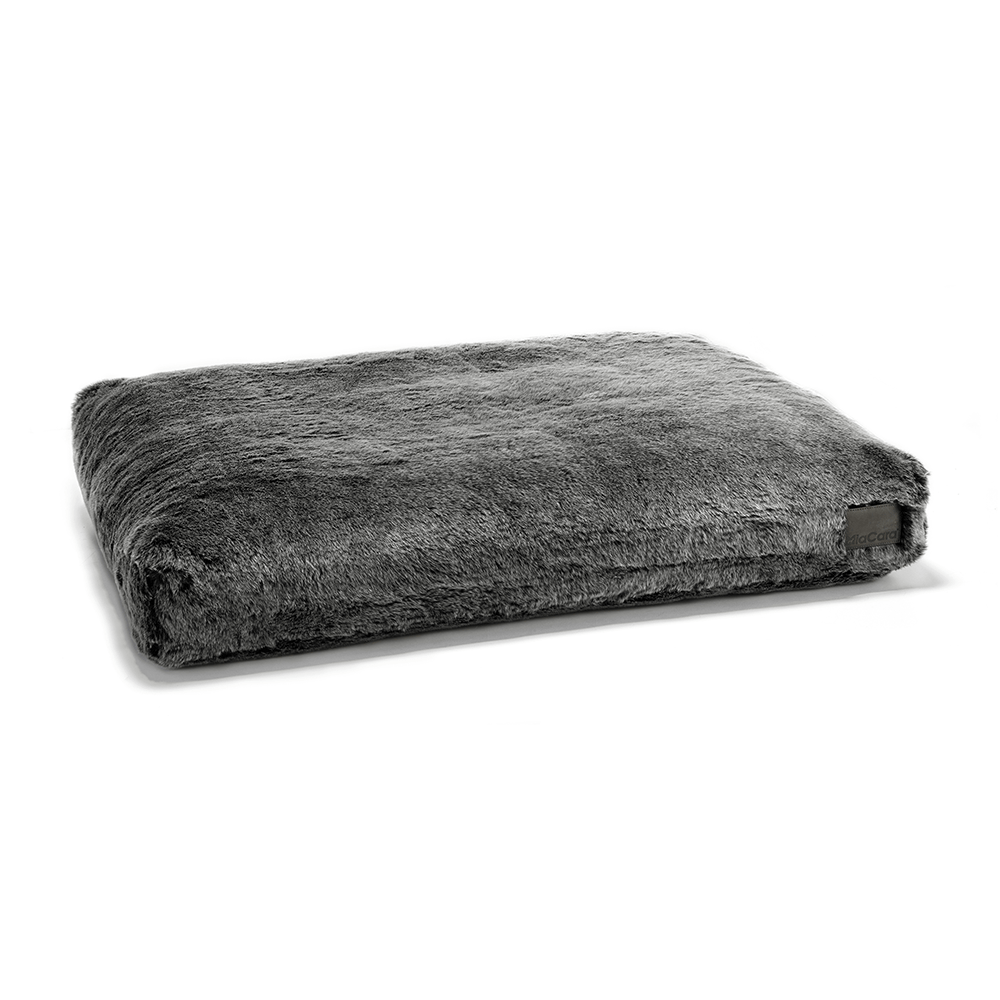 Felpa Dog Cushion Faux Fur Anthracite