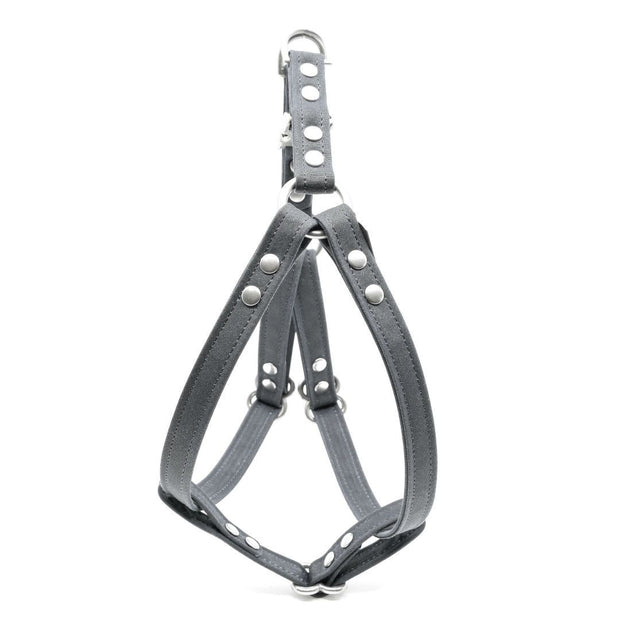 Vegan Eco-Friendly Canvas Harness in Charcoal Gray - This Dog's Life