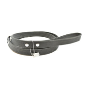 Vegan Eco-Friendly Canvas Leash in Charcoal Gray - This Dog's Life