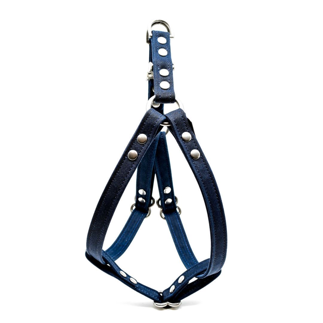 Vegan Eco-Friendly Canvas Harness in Ebony Black - This Dog's Life