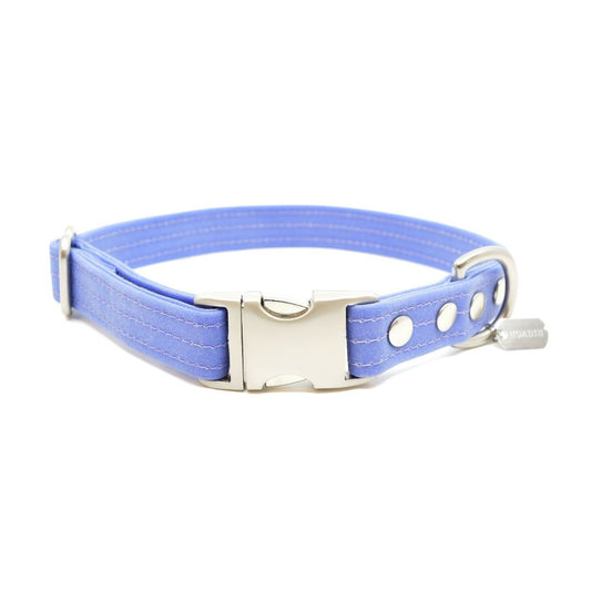 Vegan Eco-Friendly Canvas Collar in Periwinkle Purple - This Dog's Life