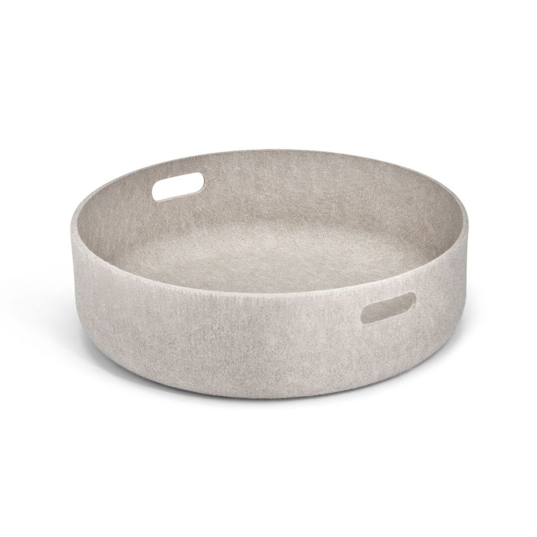 Sustainable Felt Dog Toy Basket in Ink Black - This Dog's Life