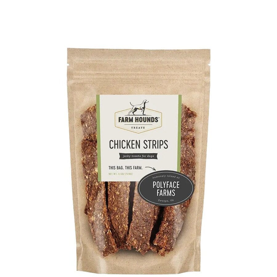 Small Batch Pasture Raised Chicken Strips Dog Treats