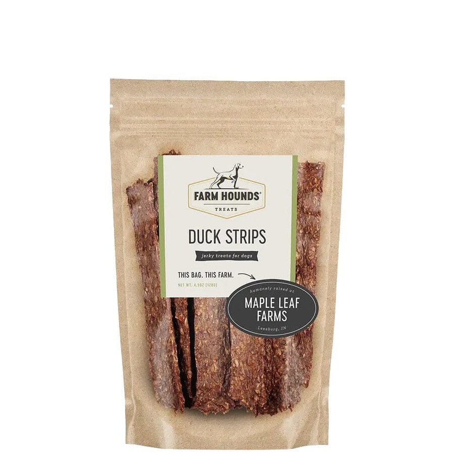 Small Batch Pasture-Raised Duck Strips Dog Treats