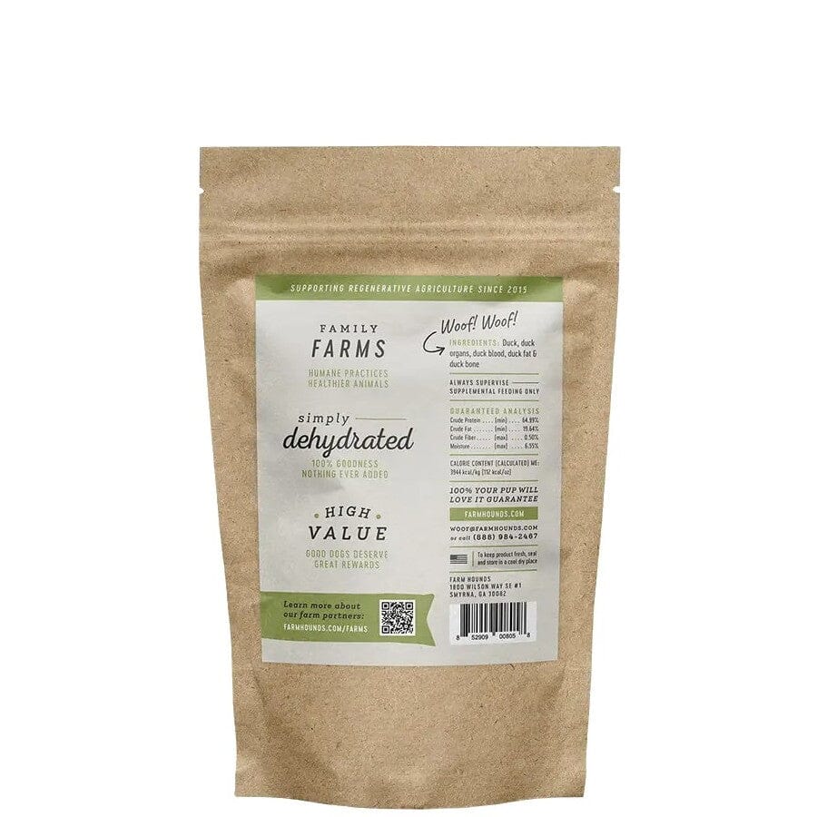 Small Batch Pasture-Raised Duck Strips Dog Treats
