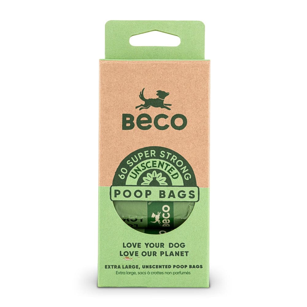 Sturdy Dog Poop Bags Made of Post-Consumer Recycled Material