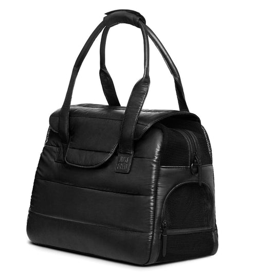 Padded Destination Dog Carrier in Jet Black