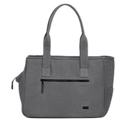 The Everyday Dog Carrier Bag in Warm Gray Canvas