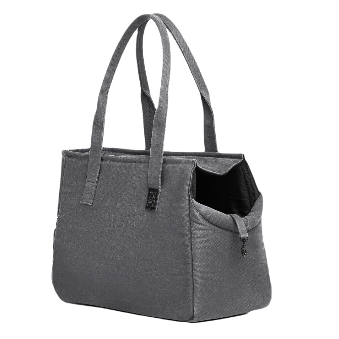 The Everyday Dog Carrier Bag in Warm Gray Canvas