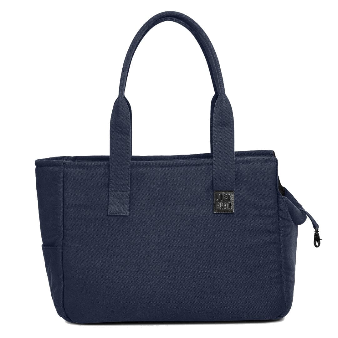 The Everyday Dog Carrier Bag in Navy Blue Canvas – This