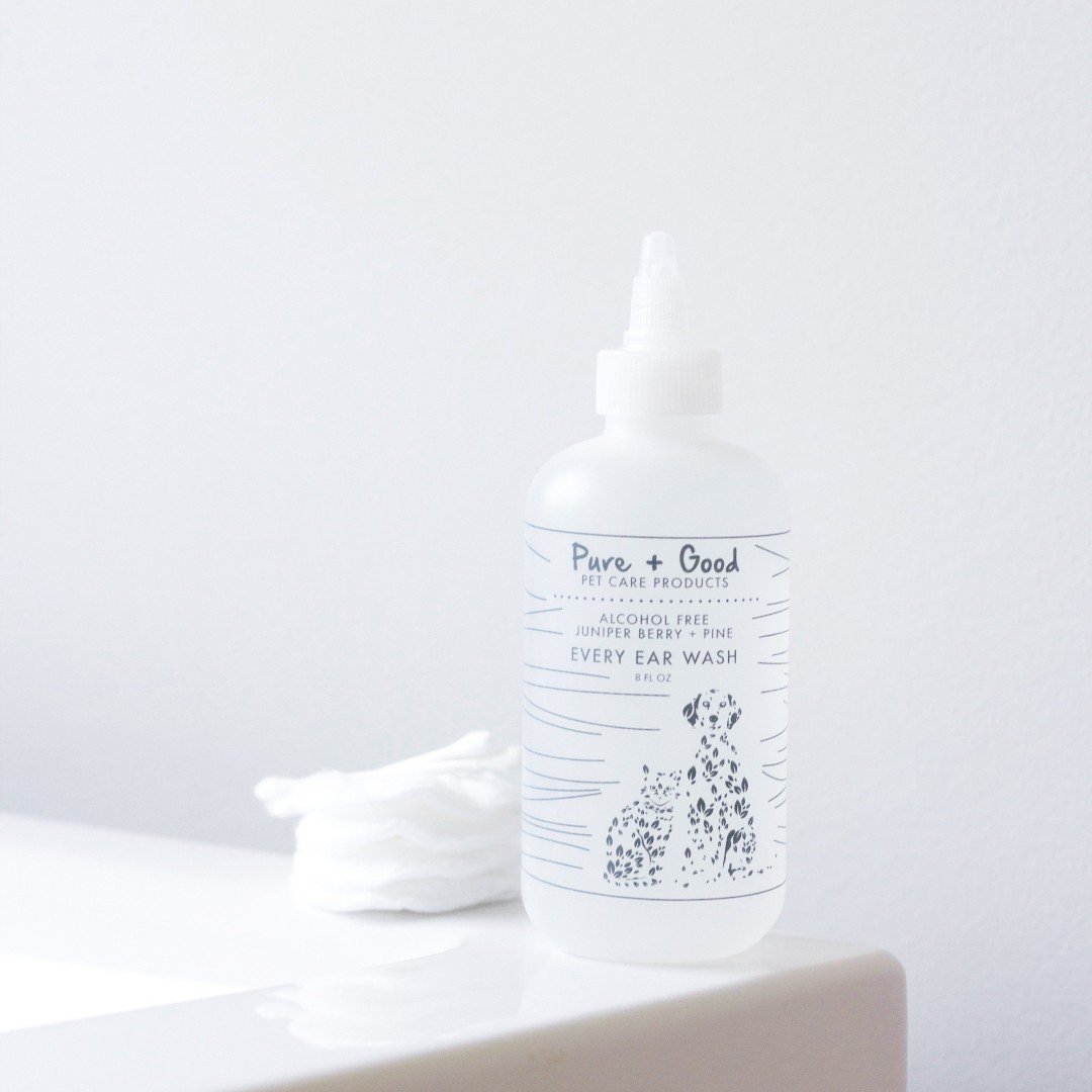 Natural Ear Relief Wash for Dogs