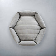 Hexagon Dog Bed in Gray Shadow - This Dog's Life