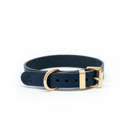 The Essential Classic Leather Collar in Black - This Dog's Life
