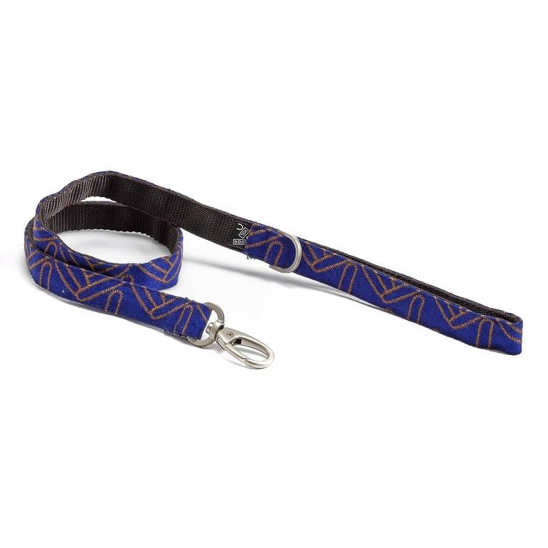 Wool Blend Leash in Coral Pink Pattern - This Dog's Life