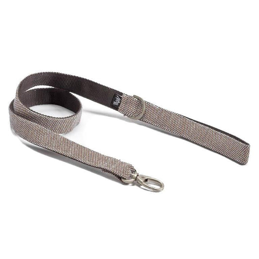 Adjustable Dog Leash in Cocoa Brown Weave - This Dog's Life