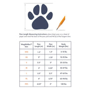 WagWellies Summer Paw Protector Dog Booties in Neon Orange