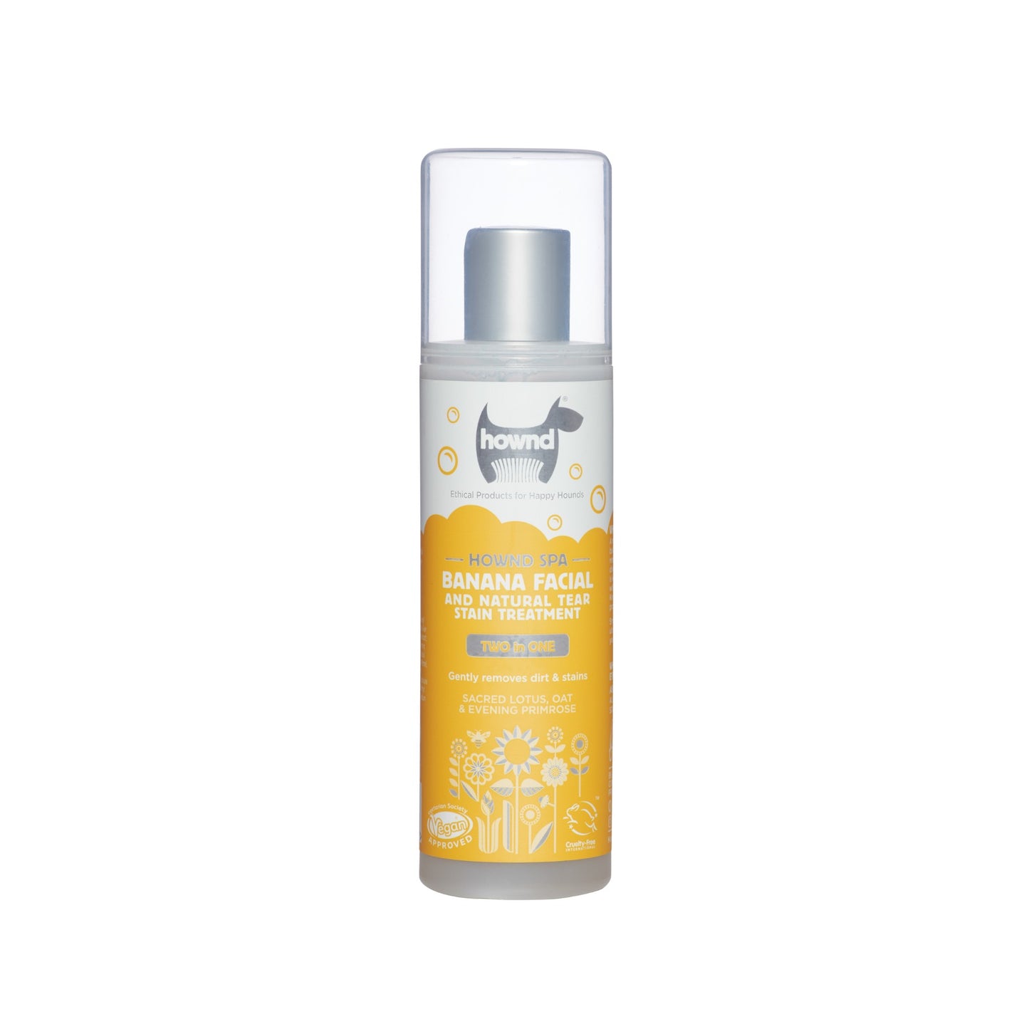 Dog Facial and Natural Tear Stain Treatment in Banana