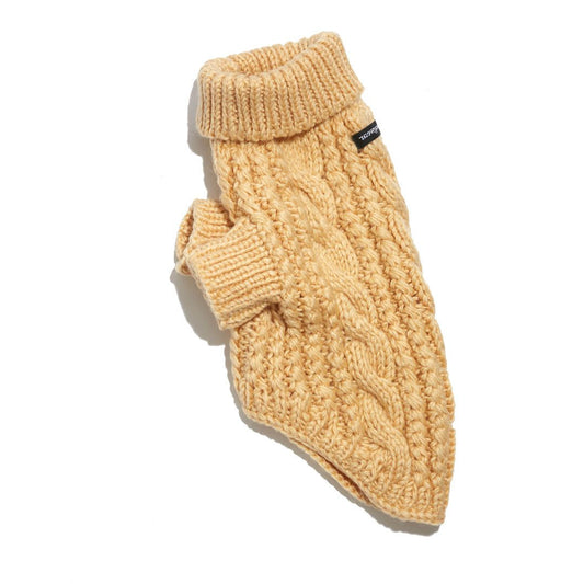 Wool Dog Sweater in Cream - This Dog's Life