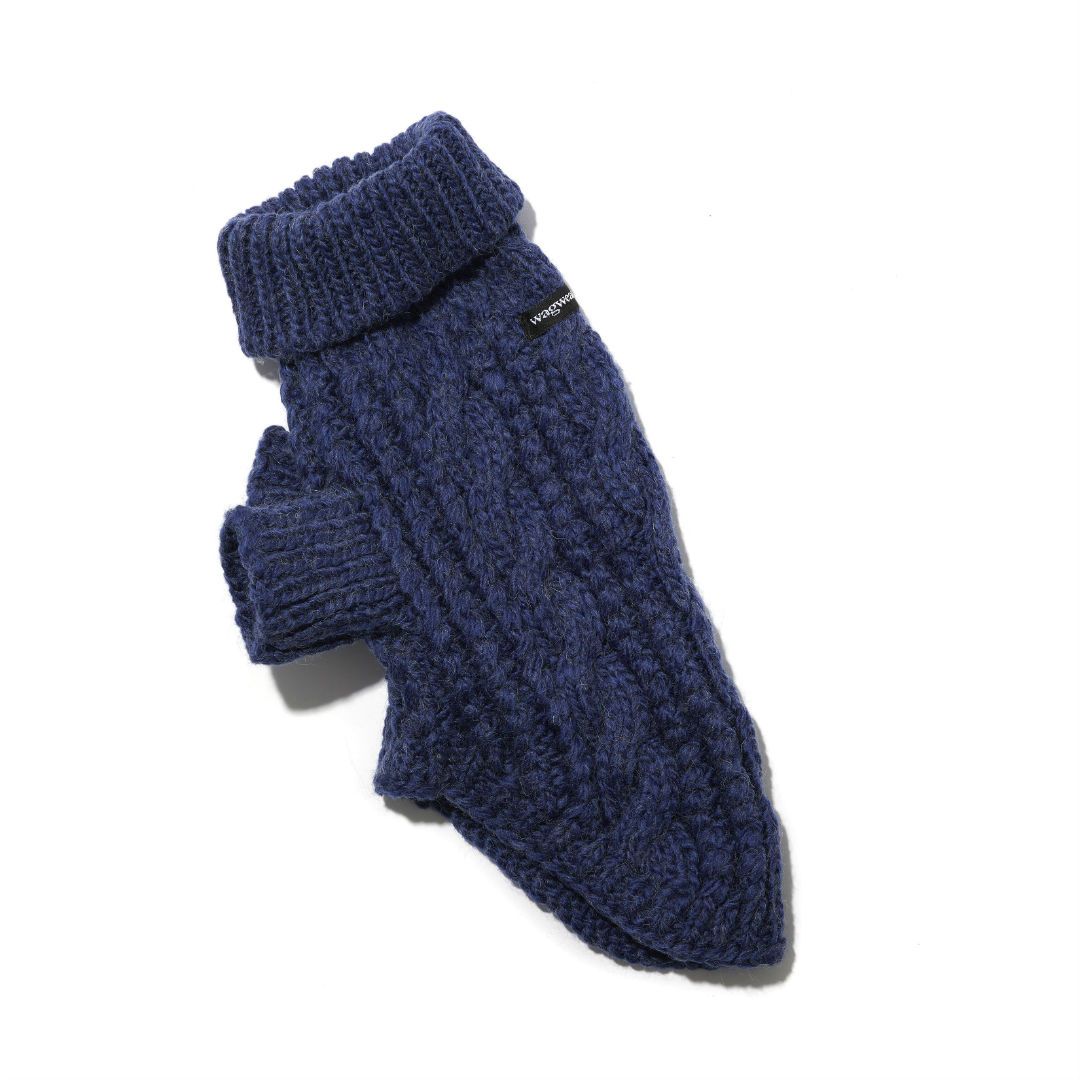 Wool Dog Sweater in Pine Green - This Dog's Life